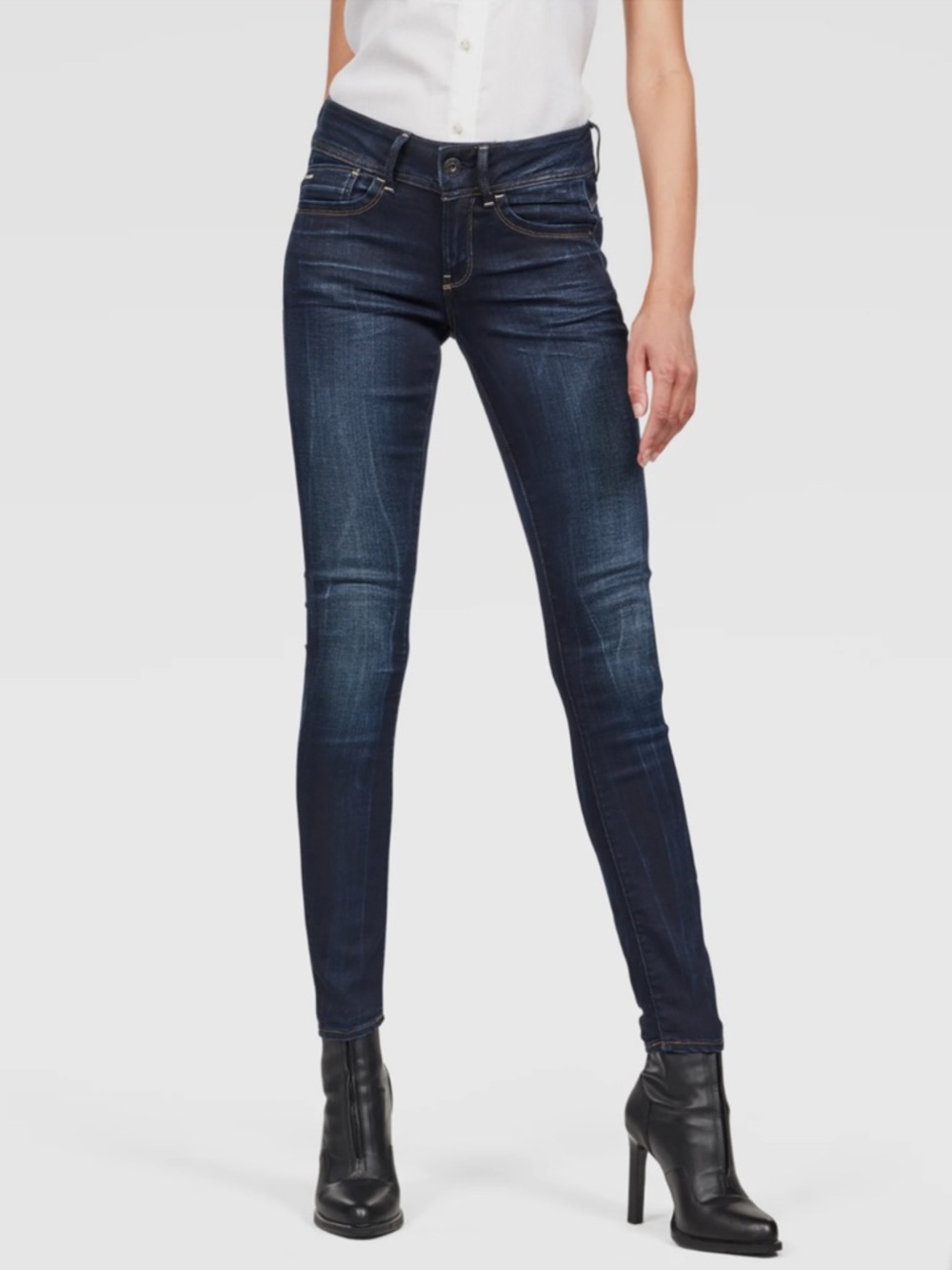 Raw G-Star Lynn Mid Skinny Jeans